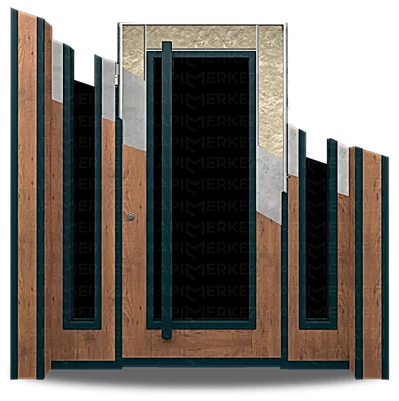 Bina Giriş Kapısı Detayı