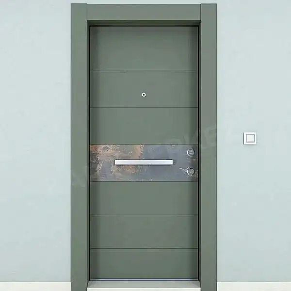 KM211CK Doğal Taş Çelik Kapı