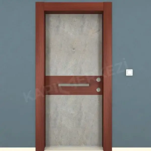 KM214CK Doğal Taş Çelik Kapı