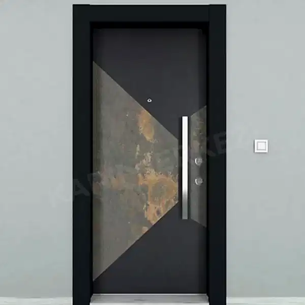 KM216CK Doğal Taş Çelik Kapı