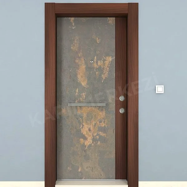 KM217CK Doğal Taş Çelik Kapı