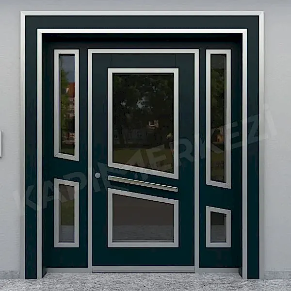 KM404BK Model Bina Giriş Kapısı