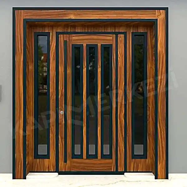 KM407BK Model Bina Giriş Kapısı