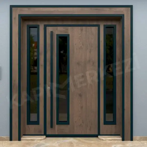 KM408BK Model Bina Giriş Kapısı