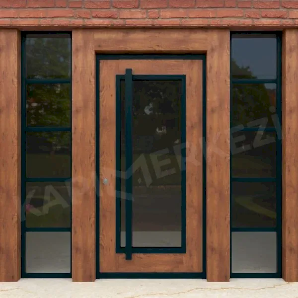 KM412BK Model Bina Giriş Kapısı