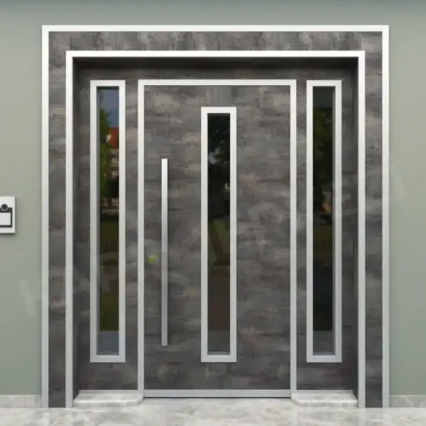 KM413BK Model Bina Giriş Kapısı