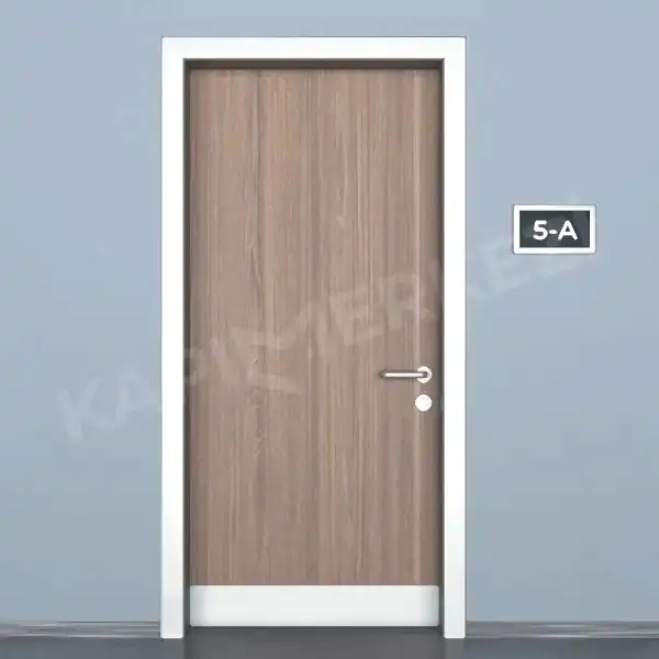 KM804OK Model Alüminyum Kasa Laminat Kapı, Okul Kapısı, Sınıf Kapısı, Hastane Kapısı